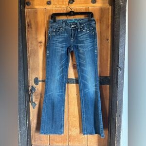 Sang Real Jeans Size 28 Great Designs on pockets!